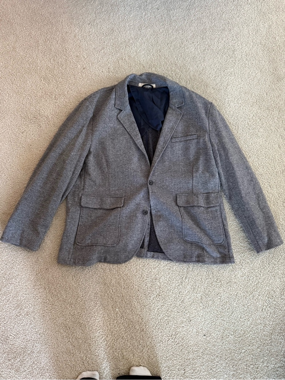 Men's Gray Casual Blazer - Smart Everyday Layer